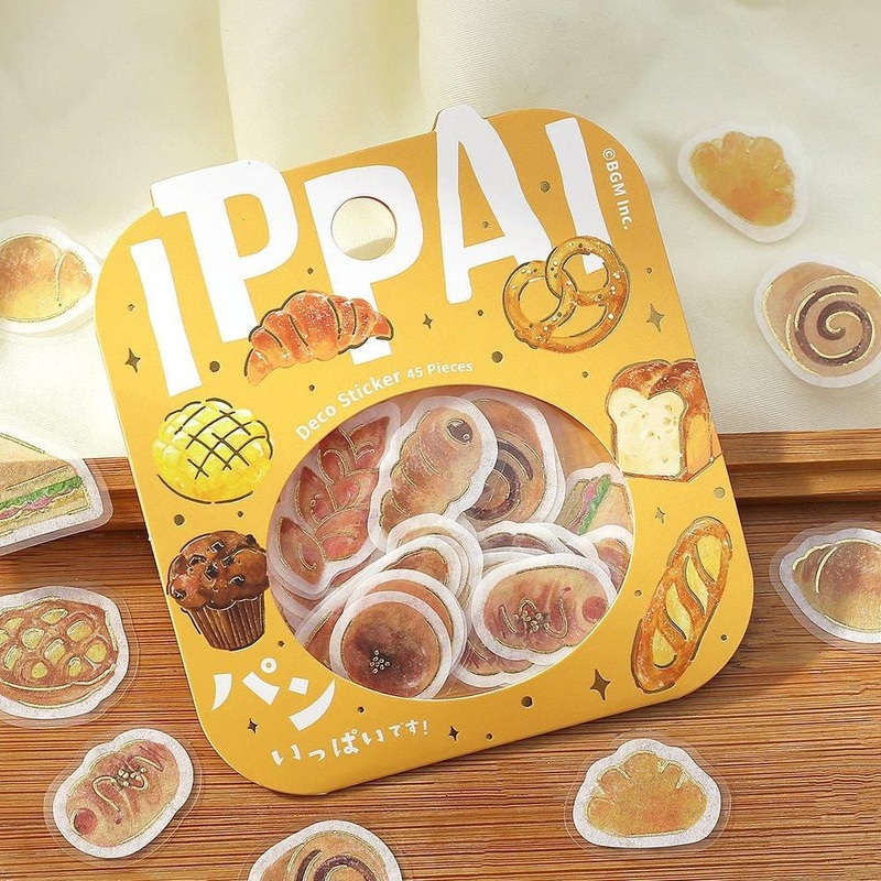 BGM Planner Sticker Flakes – Lots of Bread
