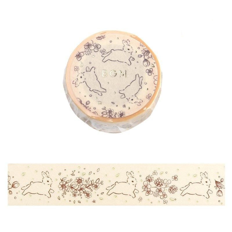 BGM Washi Tape – Rabbit Country – Fairy Tale