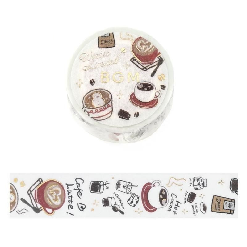BGM Washi Tape – Winter Drink (Limited Edition)