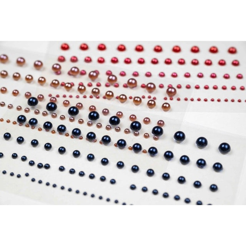 CoraCreaCrafts Black Pearl Stickers