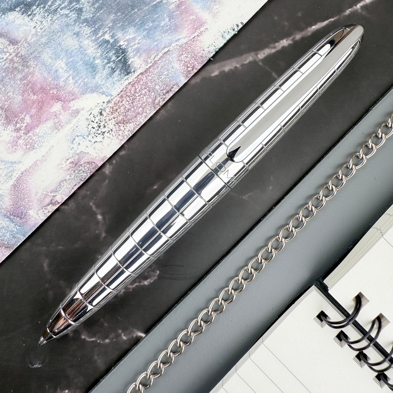 Diplomat Aero Ballpoint Pen – Rhomb Chrome