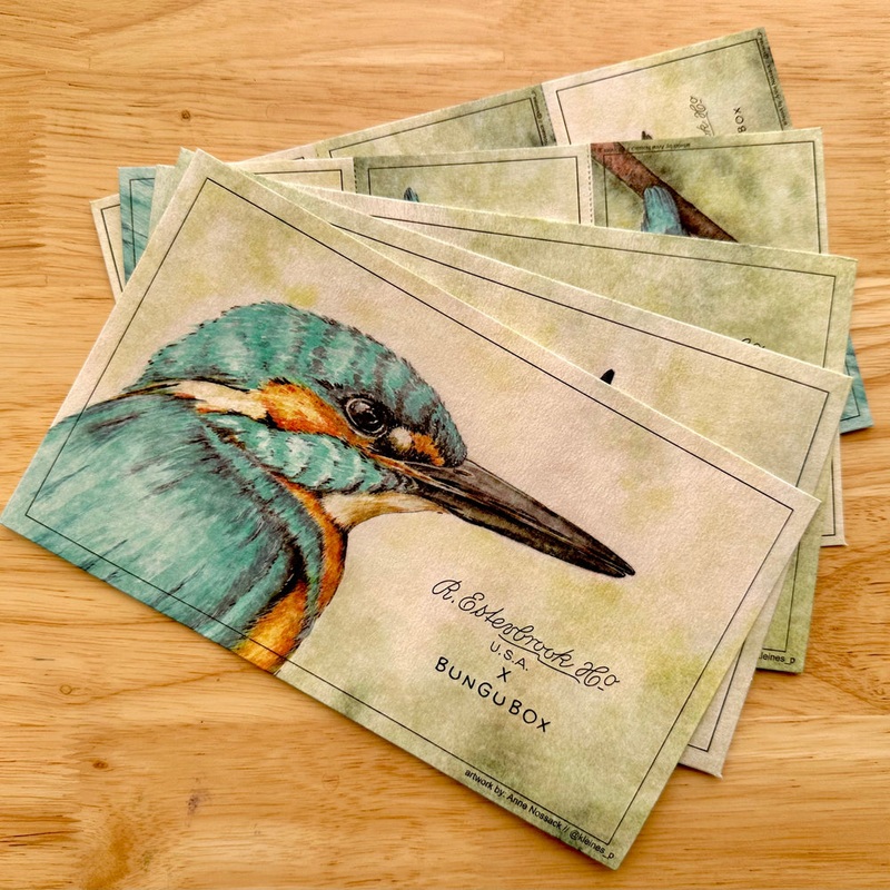 Esterbrook x BUNGUBOX Blotter Paper – Kingfisher (Special Edition)