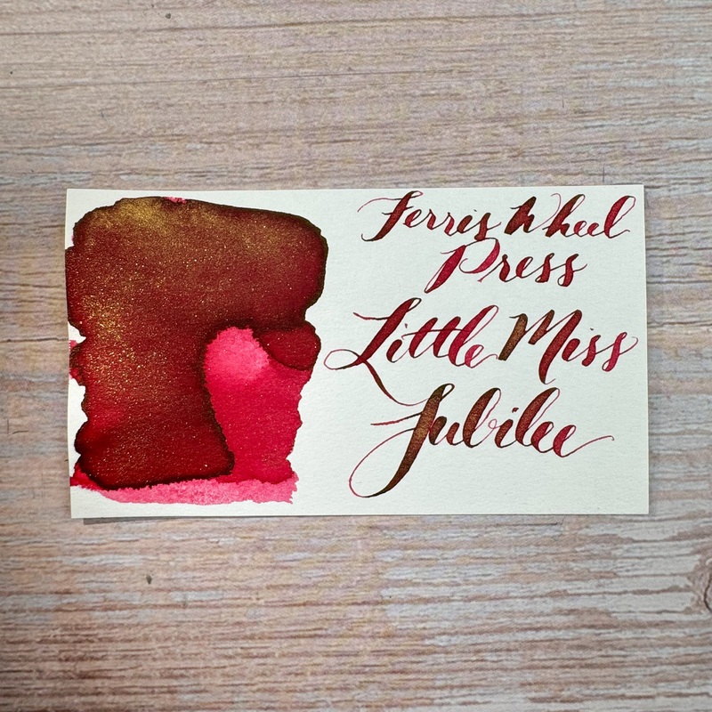 Ferris Wheel Press – Little Miss Jubilee – 38ml Bottled Ink (Special Edition)