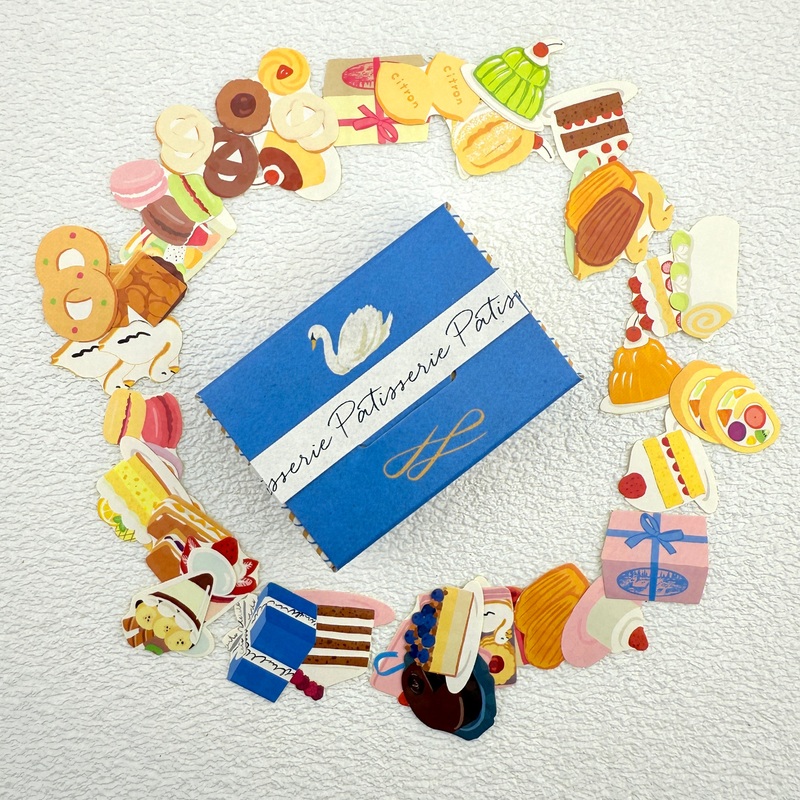 Hako Sticker Western Confectionary Sweet