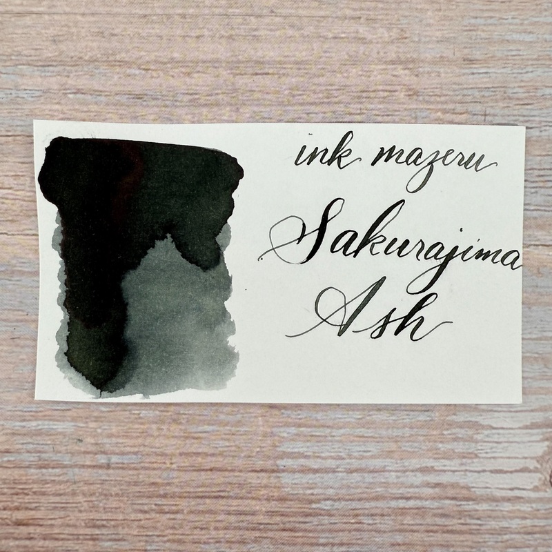 Ink Mazeru 18ml Bottled Ink – Sakurajima Ash