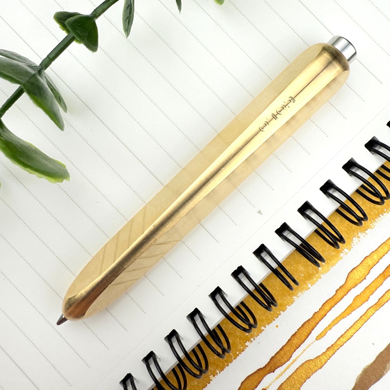 Kolo Tino Ballpoint Pen – Raw Brass