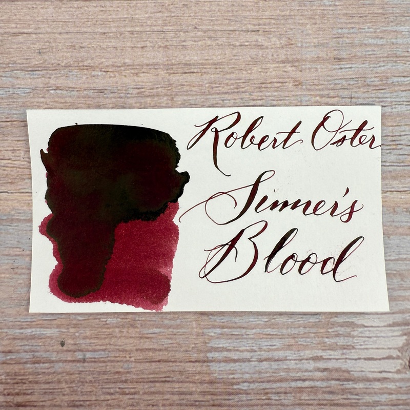 Robert Oster Sinner’s Blood – 50ml Bottled Ink