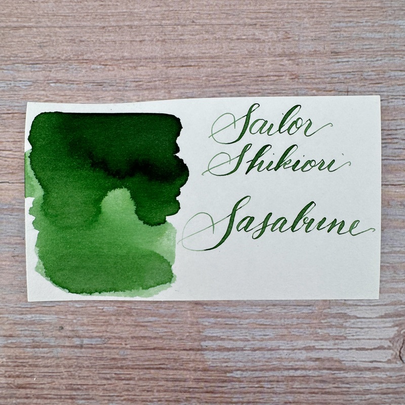 Sailor Shikiori Kusa Asobi – Sasabune – 20ml Bottled Ink
