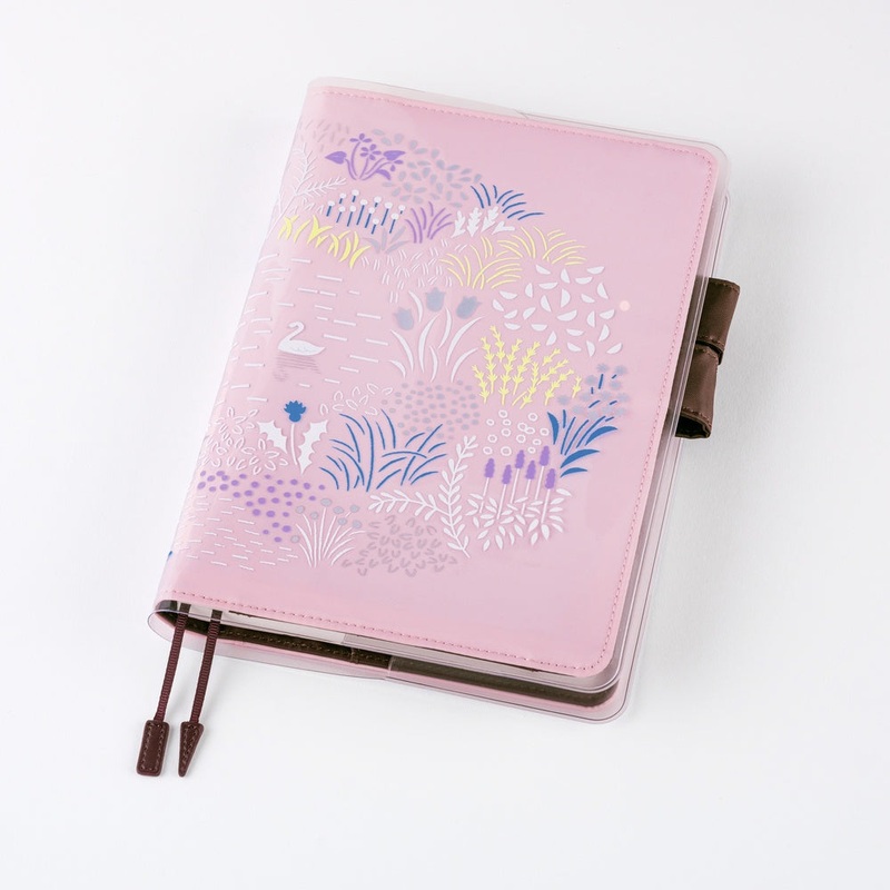 Hobonichi Cover on Cover for A5 Size – Yuri Sanae: Forest Lake
