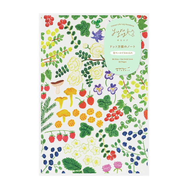 Midori Yuru Log Notebook B6 – Scandinavia