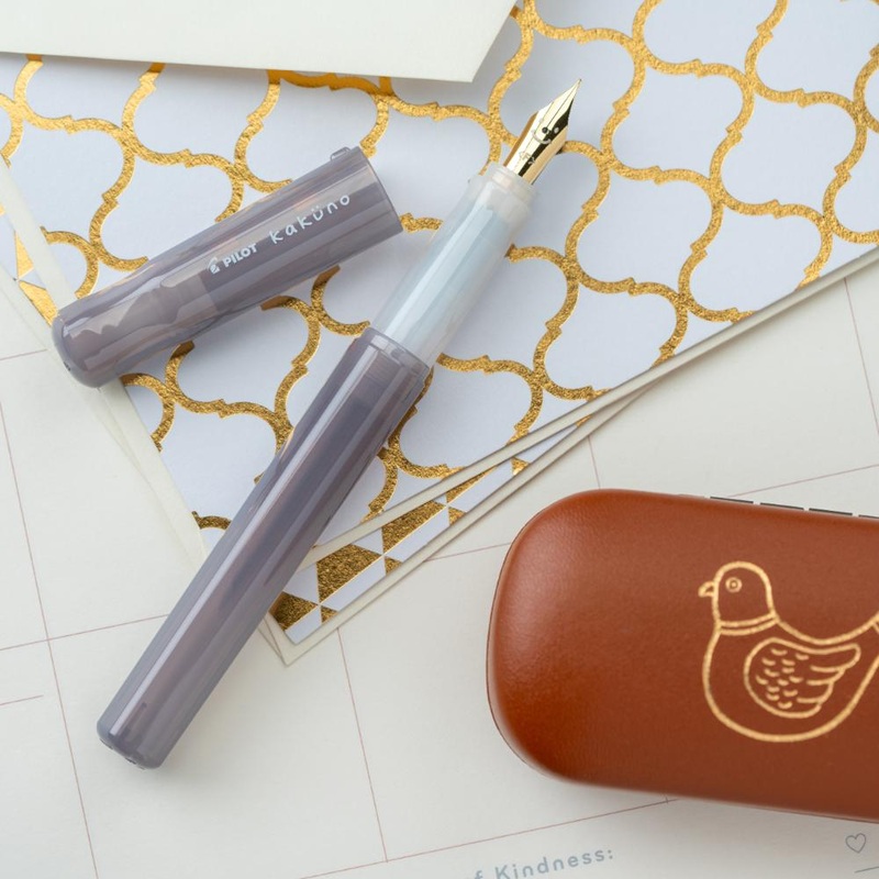 Pilot Kakuno Fountain Pen – Nimbus Gray