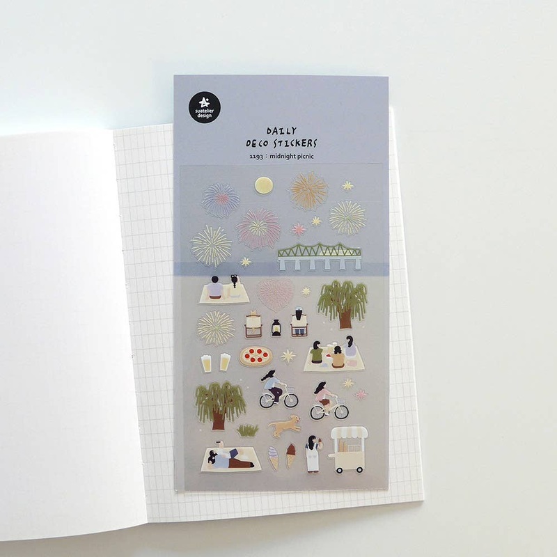 Suatelier Design Stickers – Midnight picnic