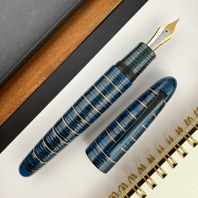 TACCIA Empress Fountain Pen – Wajima 36 Blue (Limited Edition)