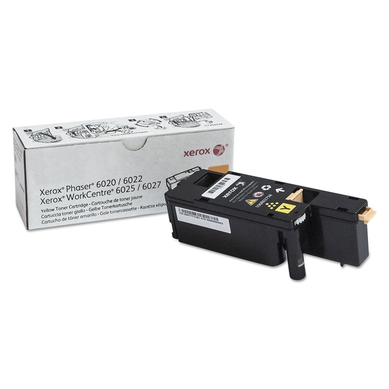 106r02758 Toner, 1000 Page-Yield, Yellow