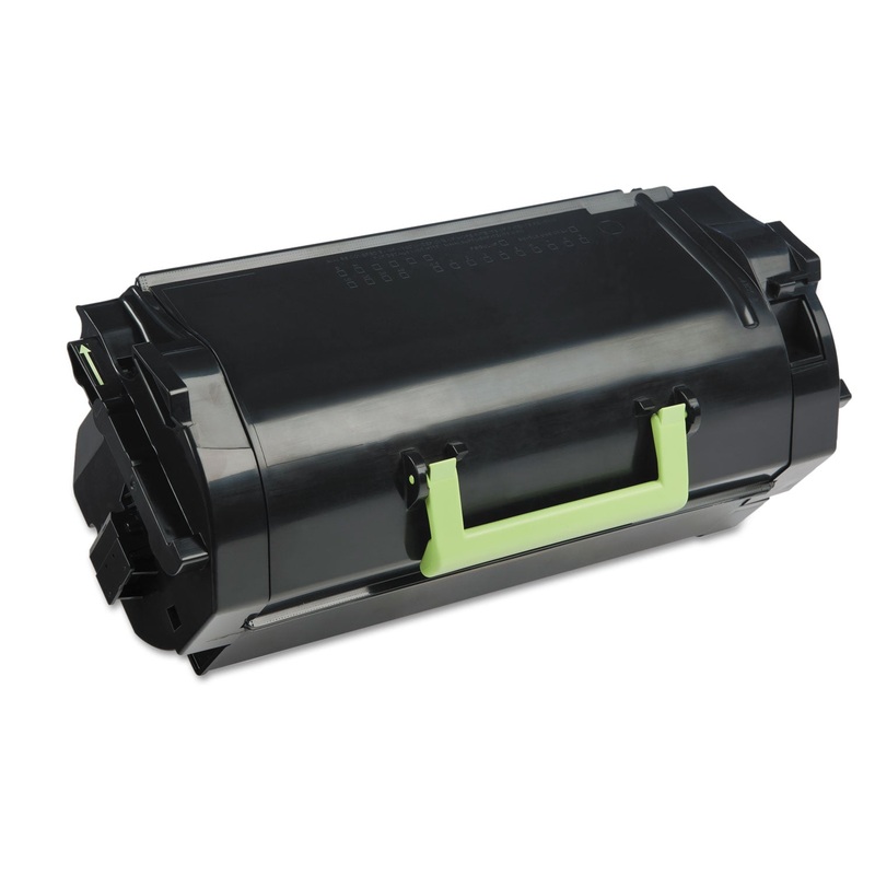 62D1X00 (621X) RETURN PROGRAM EXTRA HIGH-YIELD TONER, 45000 PAGE-YIELD, BLACK