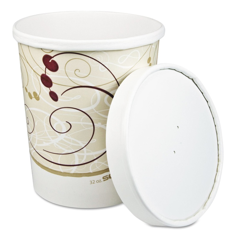 Flexstyle Double Poly Food Combo Packs, Symphony, 32oz, 25/pack, 10 Packs/carton