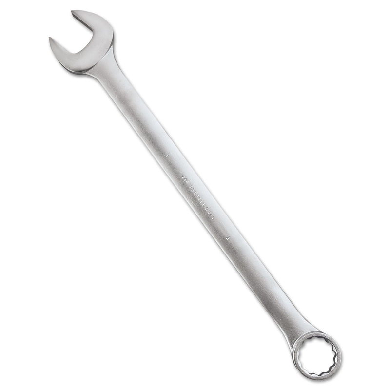 Proto Combination Wrench, 28″ Long, 2″ Opening, 12-Point Box