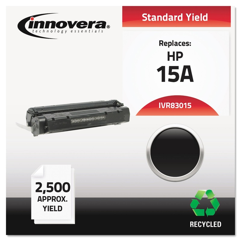 REMANUFACTURED C7115A (15A) TONER, 2500 PAGE-YIELD, BLACK