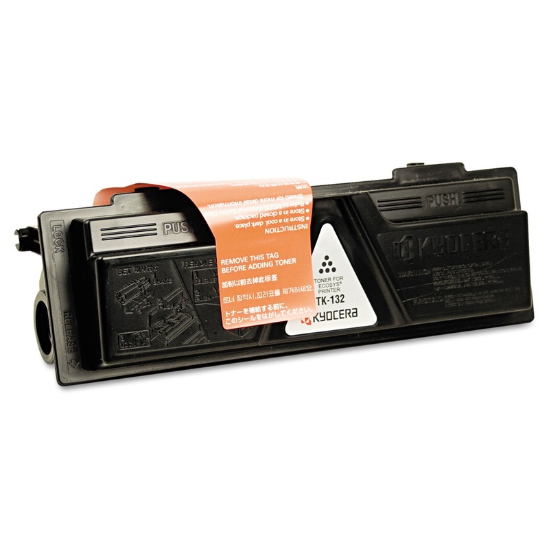 Tk132 Toner, 7200 Page-Yield, Black