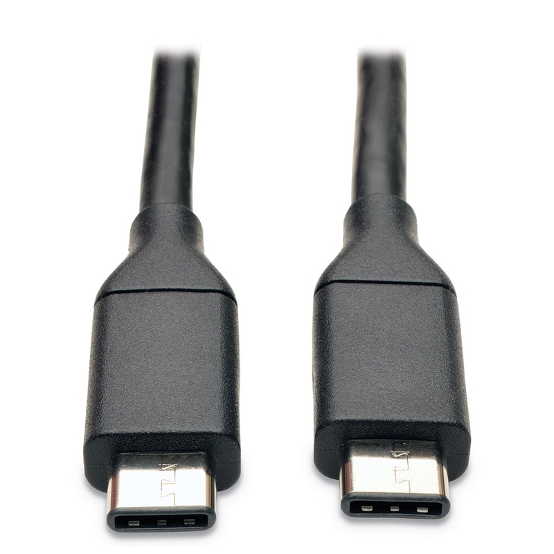 USB 3.1 GEN 1 (5 GBPS) CABLE, USB TYPE-C (USB-C) TO USB TYPE-C (M/M), 3A. 3 FT
