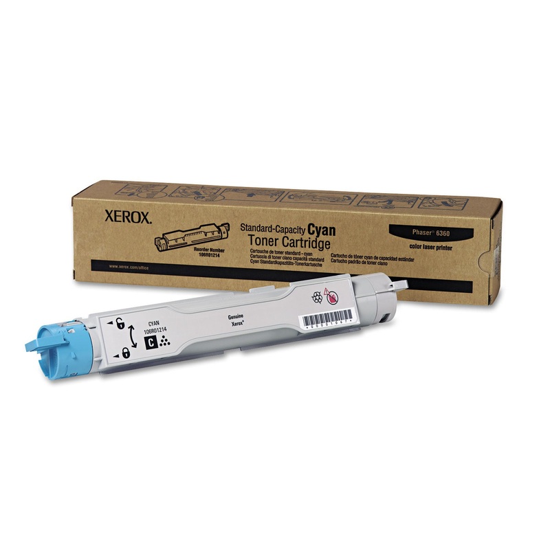 106r01214 Toner, 5000 Page-Yield, Cyan