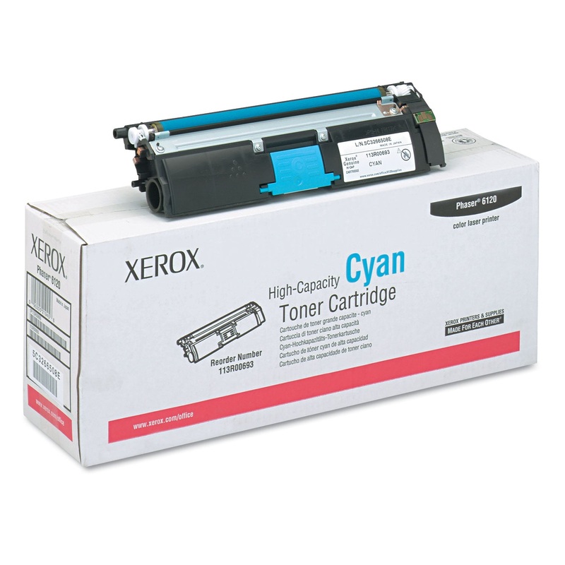 113r00693 High-Yield Toner, 4500 Page-Yield, Cyan