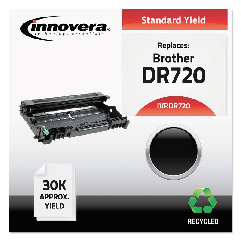REMANUFACTURED DR720 DRUM UNIT, 30000 PAGE-YIELD, BLACK