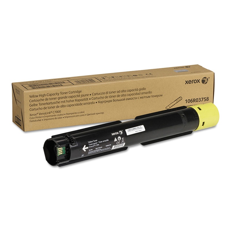 106R03758 HIGH-YIELD TONER, 10100 PAGE-YIELD, YELLOW