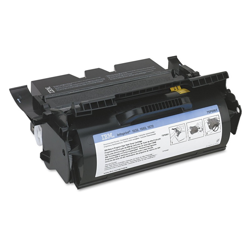 75p6961 High-Yield Toner, 21000 Page-Yield, Black