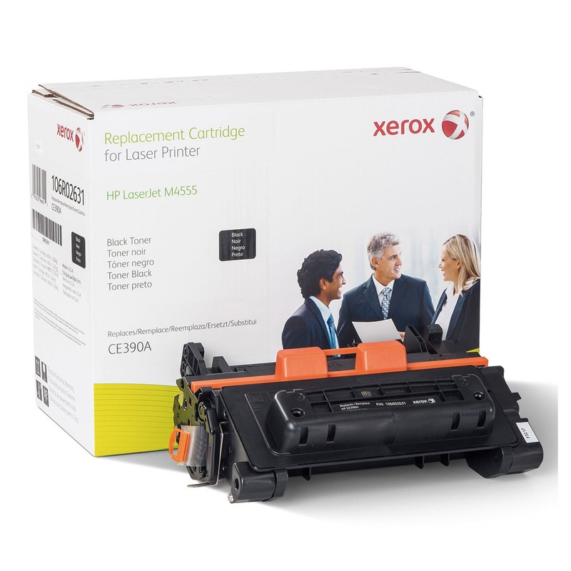 106r02631 Replacement Toner For Ce390a (90a), 10000 Page Yield, Black