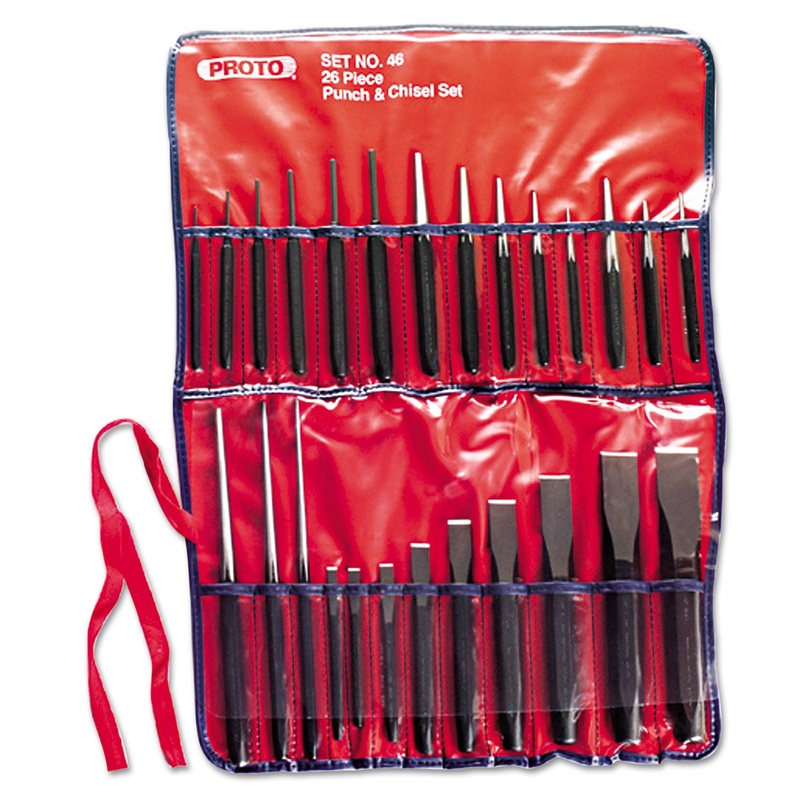 26-Piece Punch & Chisel Set