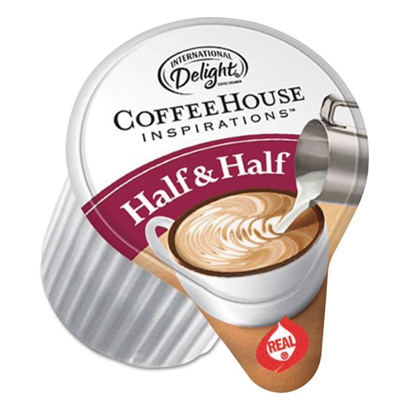 Coffee House Inspirations Half & Half, .375oz, 180/carton
