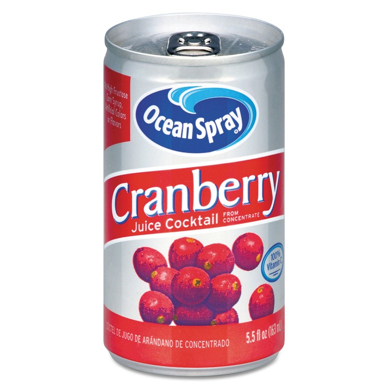 Cranberry Juice Drink, Cranberry, 5.5 Oz Can