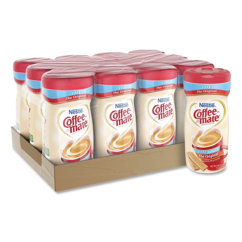 Powdered Original Lite Creamer, 11 Oz. Canister, 12/carton