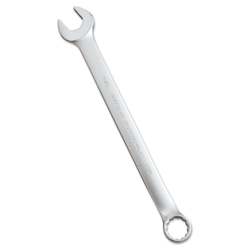 Proto Combination Wrench, 15 7/8″ Long, 1 1/8″ Opening, 12-Point Box
