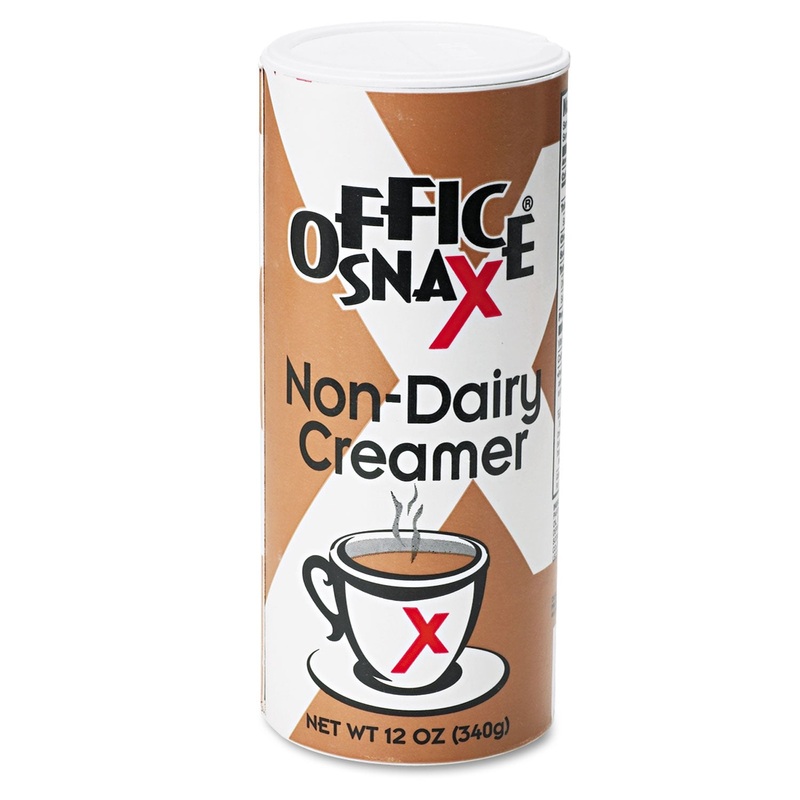 Reclosable Canister Of Powder Non-Dairy Creamer, 12oz, 24/carton