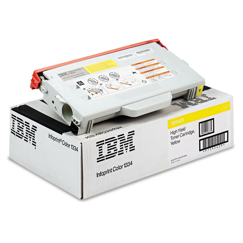 75p5429 Toner, 6600 Page-Yield, Yellow