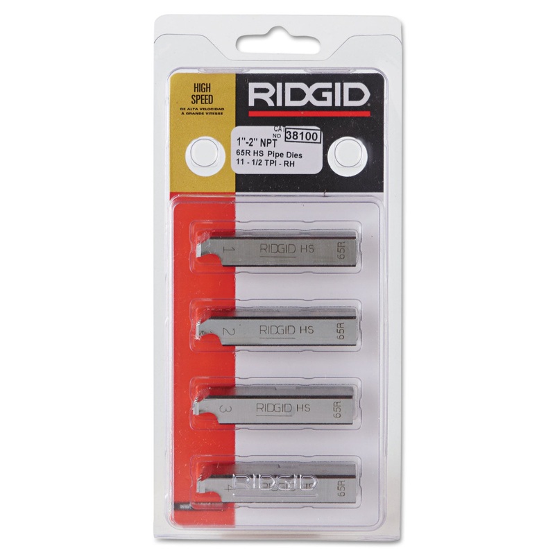 High-Speed Rh Receding Threader Pipe & Bolt Die, Npt, 1″ To 2″ – 11 1/2 Tpi