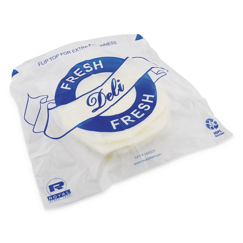 SADDLE BAGS, 8.5″ X 8.5″, CLEAR, 2,000/CARTON