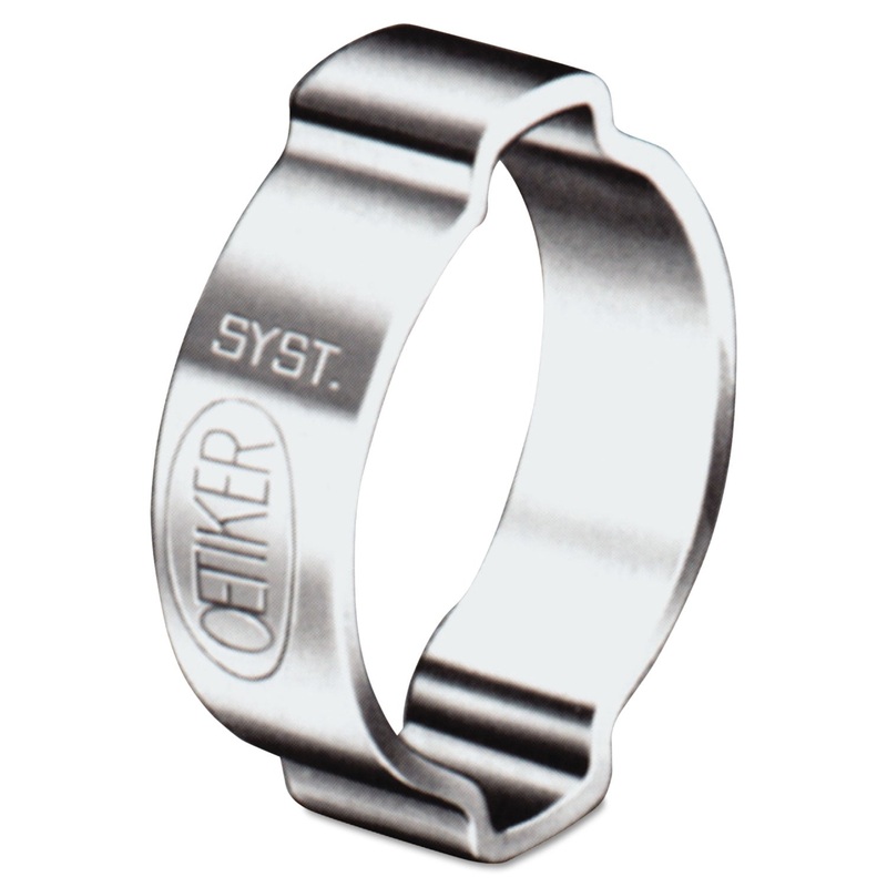 Two-Ear Crimp Clamp, 9/16″ Diameter