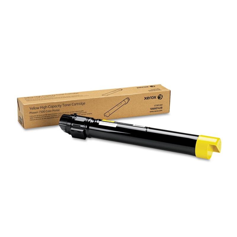 106r01438 High-Yield Toner, 17800 Page-Yield, Yellow