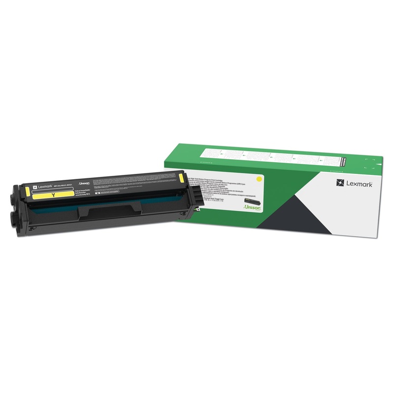 C331HY0 RETURN PROGRAM HIGH-YIELD TONER CARTRIDGE, 2500 PAGE-YIELD, YELLOW