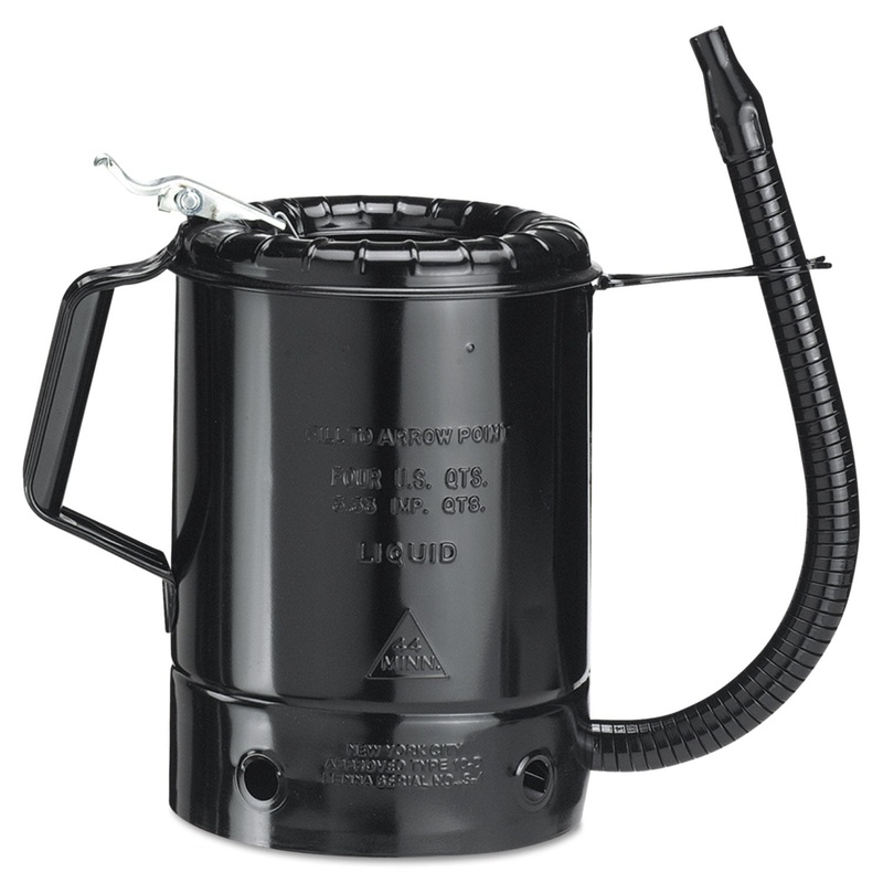 Painted Oil Measure Flex Spout, 4qt
