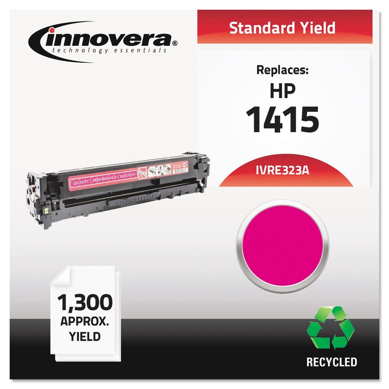 REMANUFACTURED CE323A (128A) TONER, 1300 PAGE-YIELD, MAGENTA