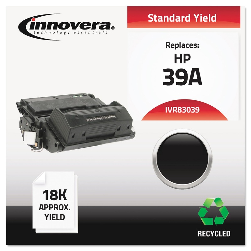 REMANUFACTURED Q1339A (39A) TONER, 18000 PAGE-YIELD, BLACK