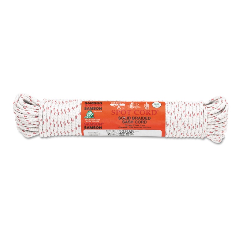 Sash Cord, 3/16″ X 100ft, Cotton, Size Group 6