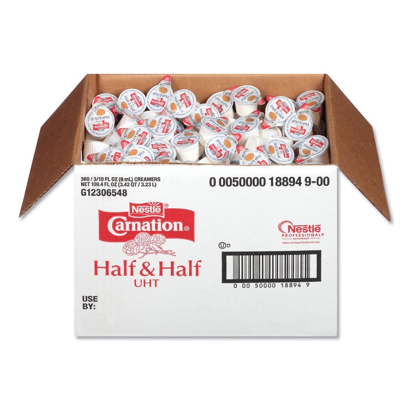 Half & Half, 0.304 Oz Cups, 360/carton