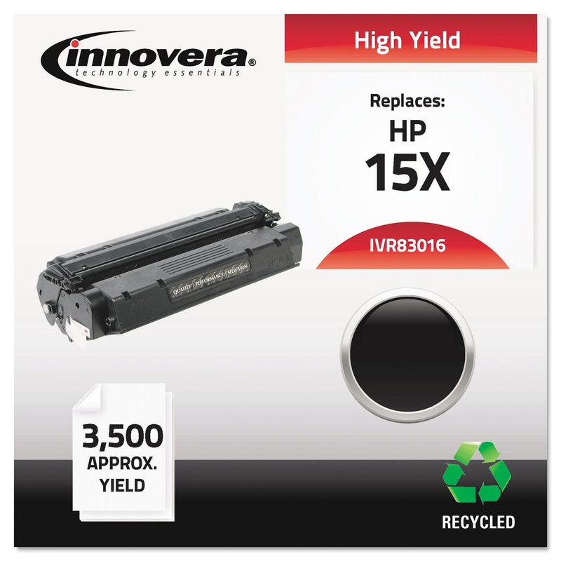 REMANUFACTURED C7115X (15X) HIGH-YIELD TONER, 3500 PAGE-YIELD, BLACK