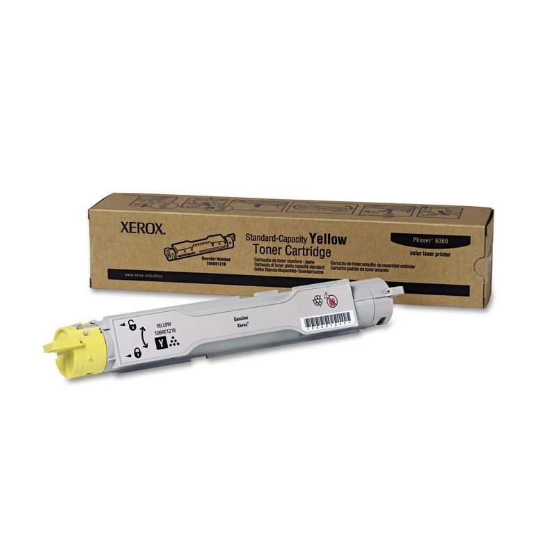 106r01216 Toner, 5000 Page-Yield, Yellow