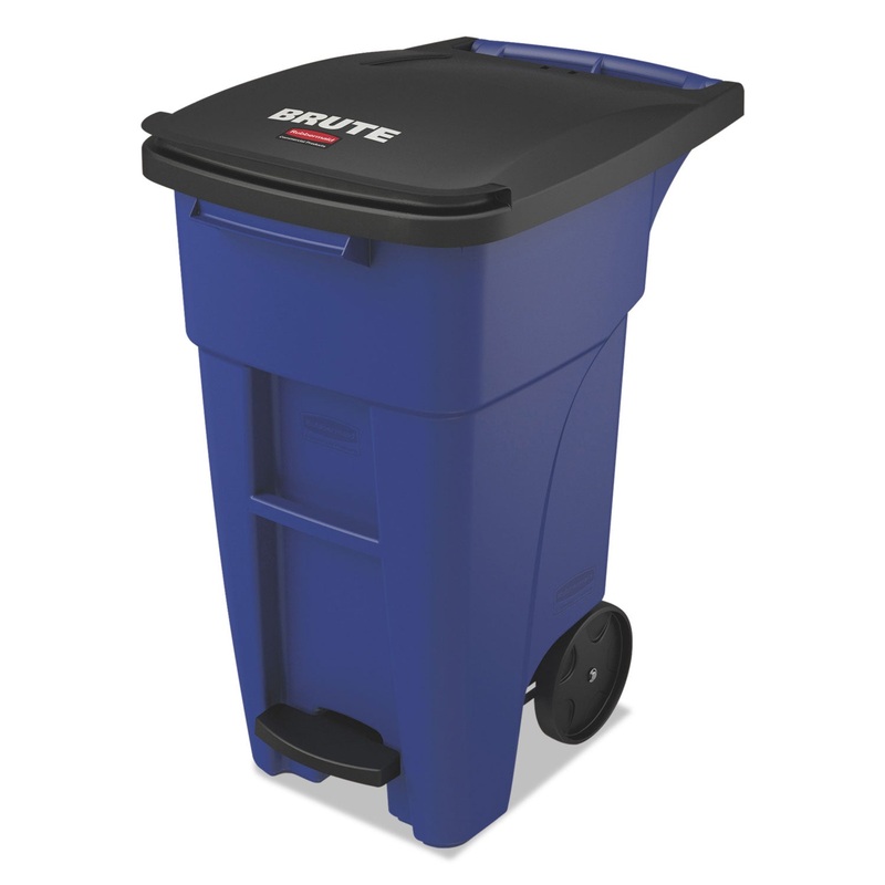 Brute Step-On Rollouts, Square, 50 Gal, Blue